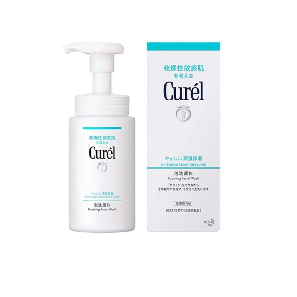 珂润Curel-润浸保湿泡沫氨基酸洁面150ml