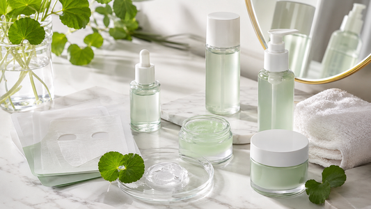 Kefumei inspired C-Beauty repair skincare and centella cover