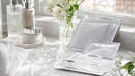Voolga and Fuerjia inspired sheet mask and repair skincare cover