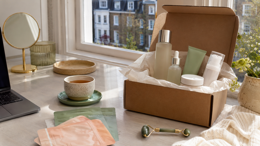 Online shopping and delivery cover for buying Chinese skincare in the UK