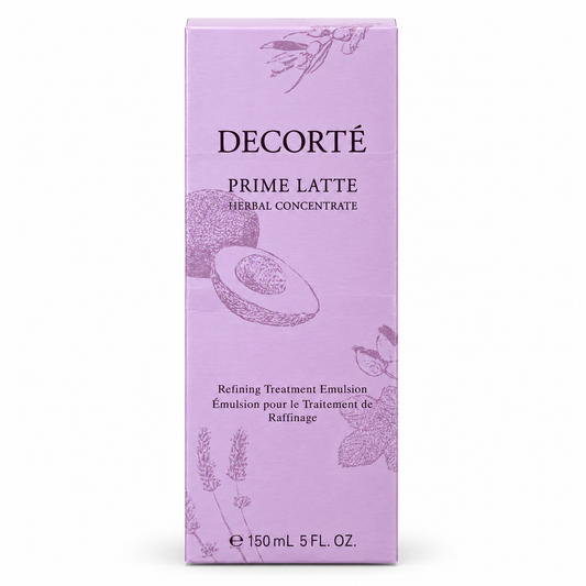 DECORTÉ Prime Latte Herbal Concentrate Refining Treatment Emulsion 150ml
