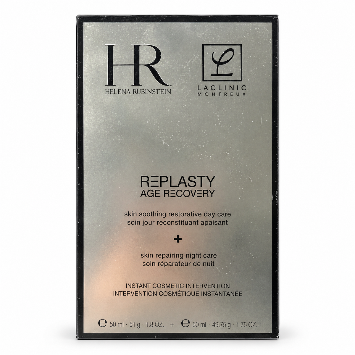 Helena Rubinstein Replasty Age Recovery Day and Night Set 2 x 50ml packaging