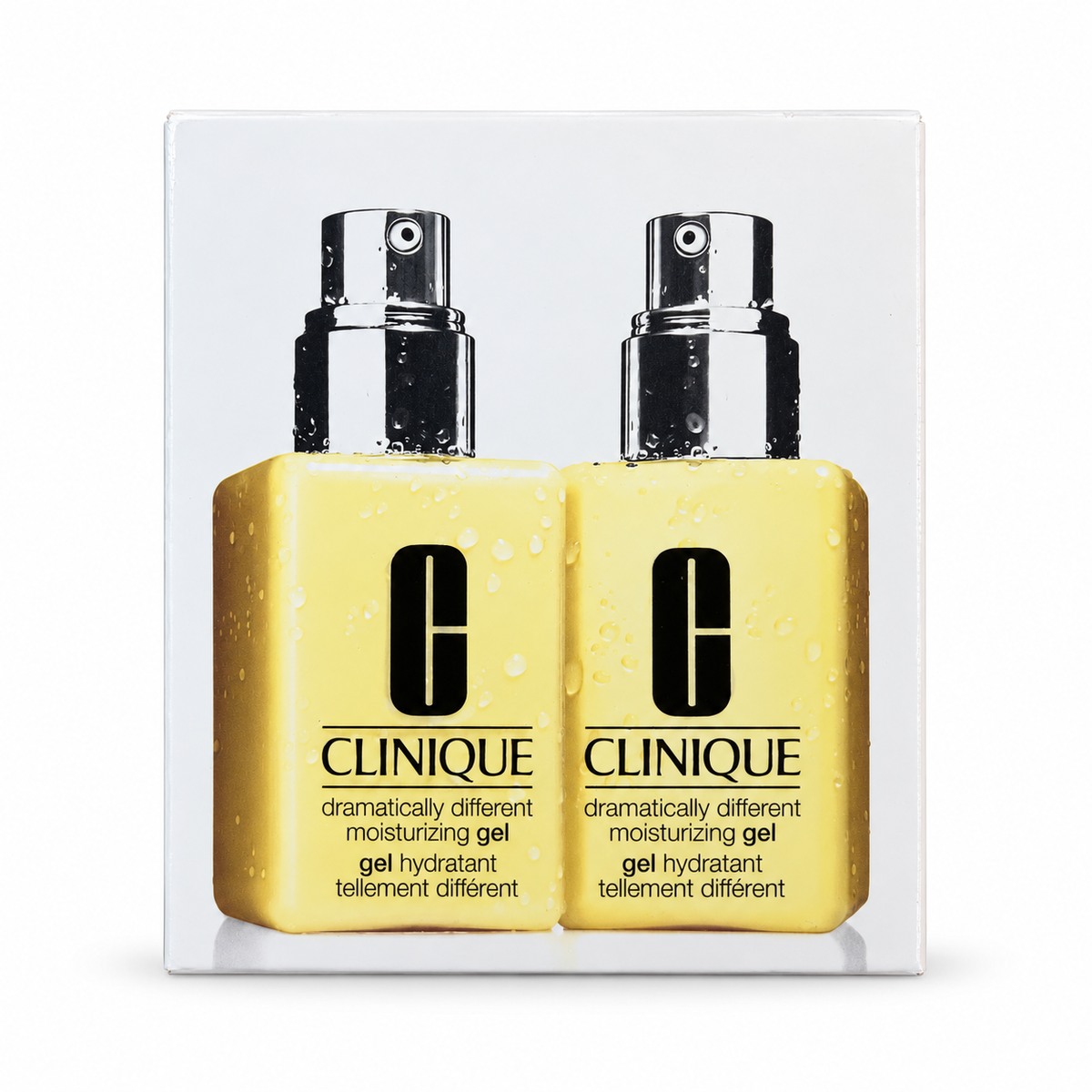 Clinique Dramatically Different Moisturizing Gel Duo 2 x 125ml packaging