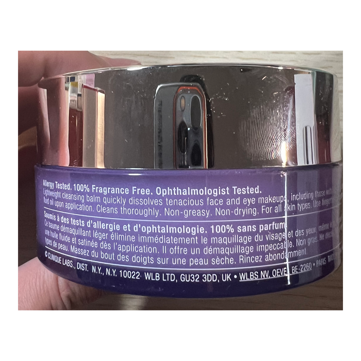 Clinique Take The Day Off Cleansing Balm 125ml - original packaging detail
