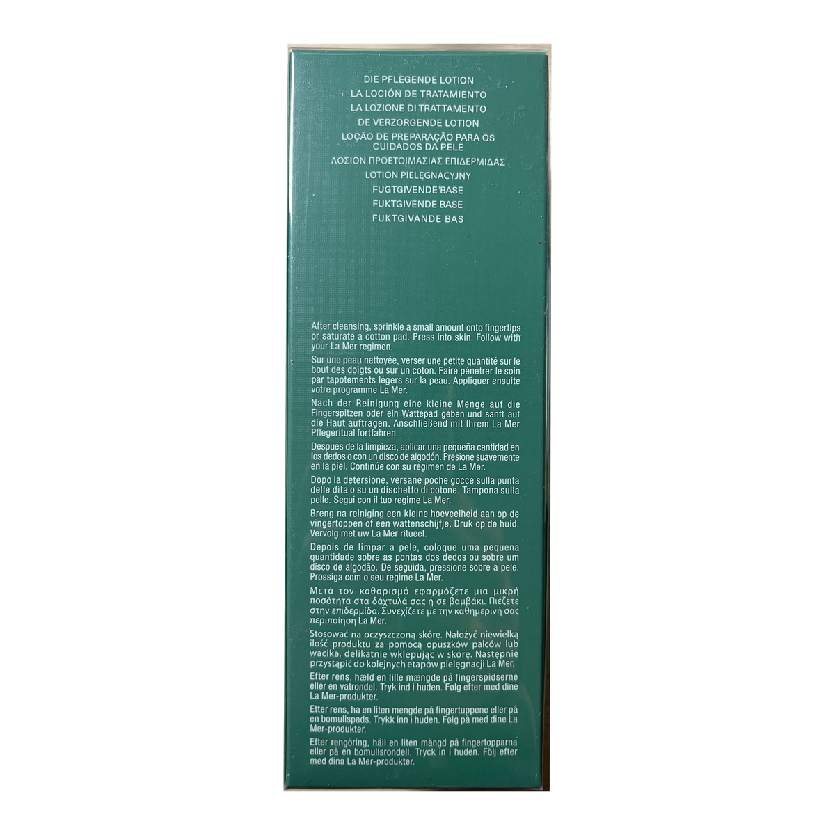 La Mer The Treatment Lotion 150ml - original packaging detail