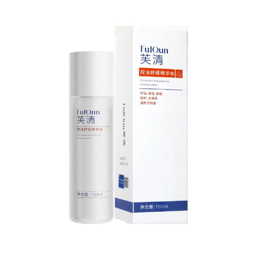 【Fuqing】Oil Control Soothing Essence Water 150ml Yeast Oil Control Toner Acne Skin Sensitive Skin Hydrating Moisturizing Repair - Qingju Restaurant 